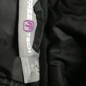 Size small zip up back jacket